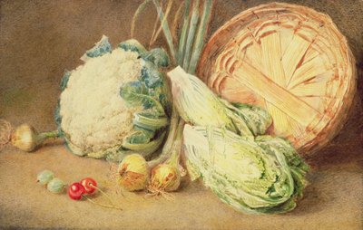 Nature morte de légumes - William Henry Hunt